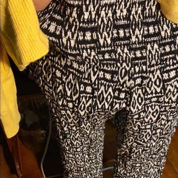 C Wonder tribal print palazzo pants SZ MED - Picture 4 of 4